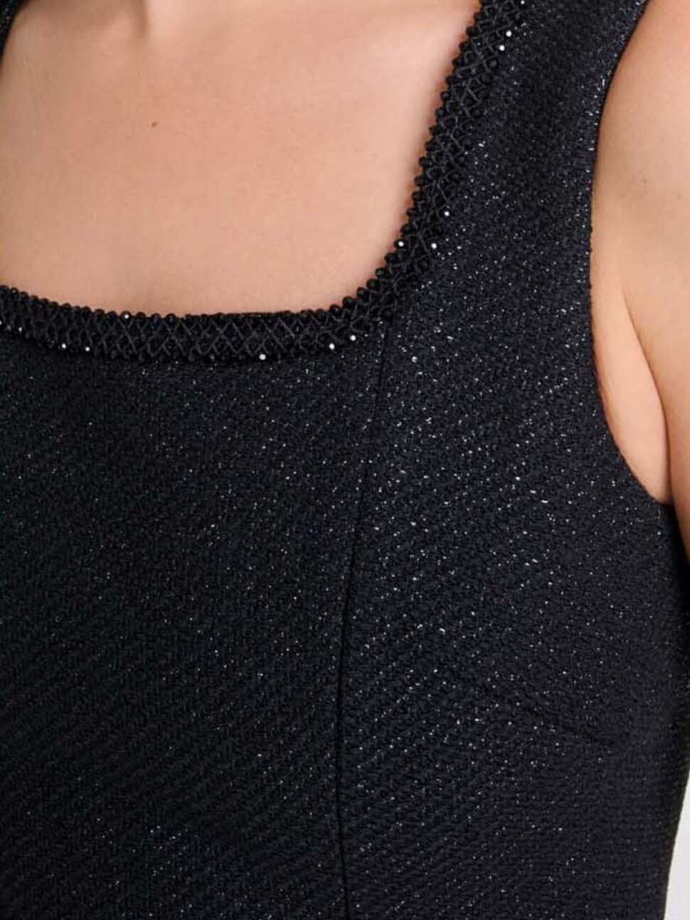 Robe courte à strass Maje seconde main photo 5
