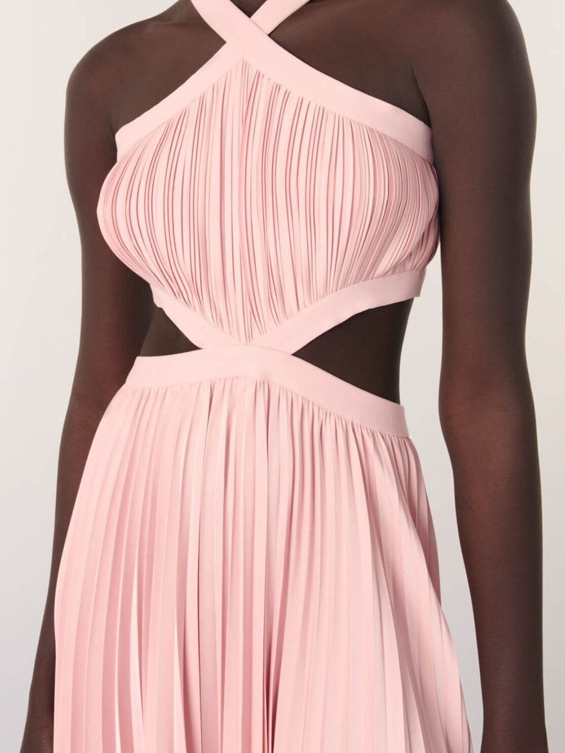 Robe longue plissée Maje seconde main photo 4