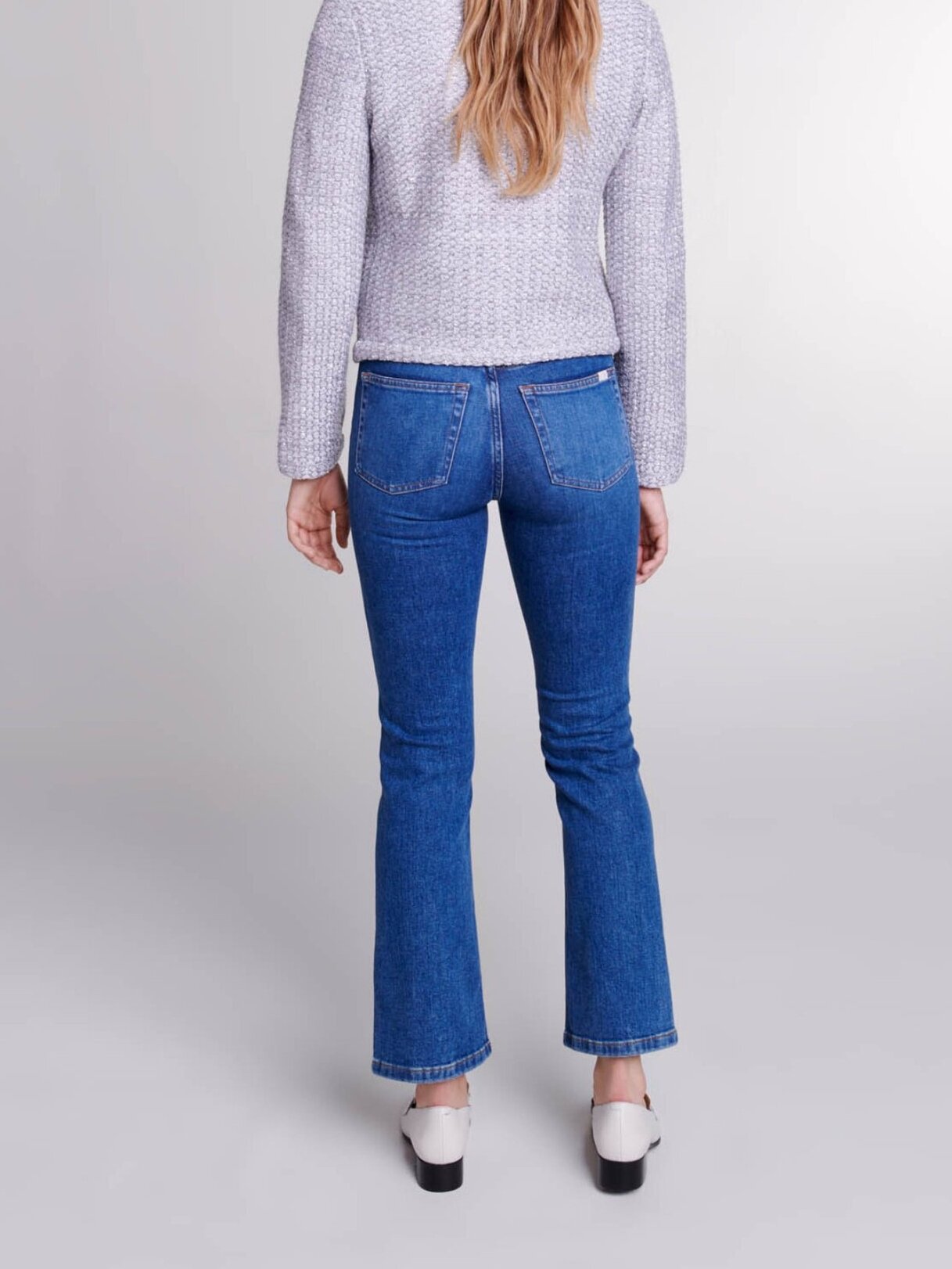 Cardigan en maille effet tweed Maje seconde main photo 4