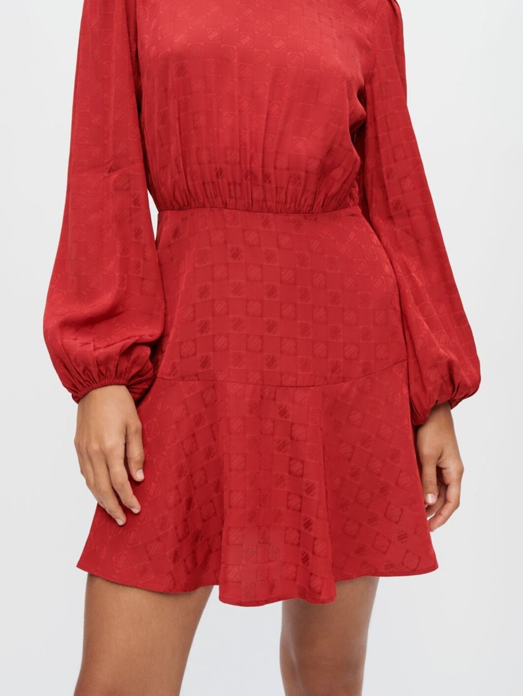 Clover Maje viscose jacquard dress Maje second-hand photo 2