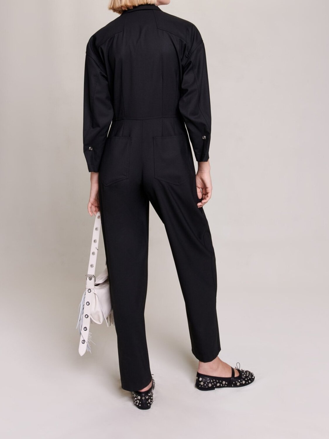 Wide-leg jumpsuit Maje second-hand photo 4