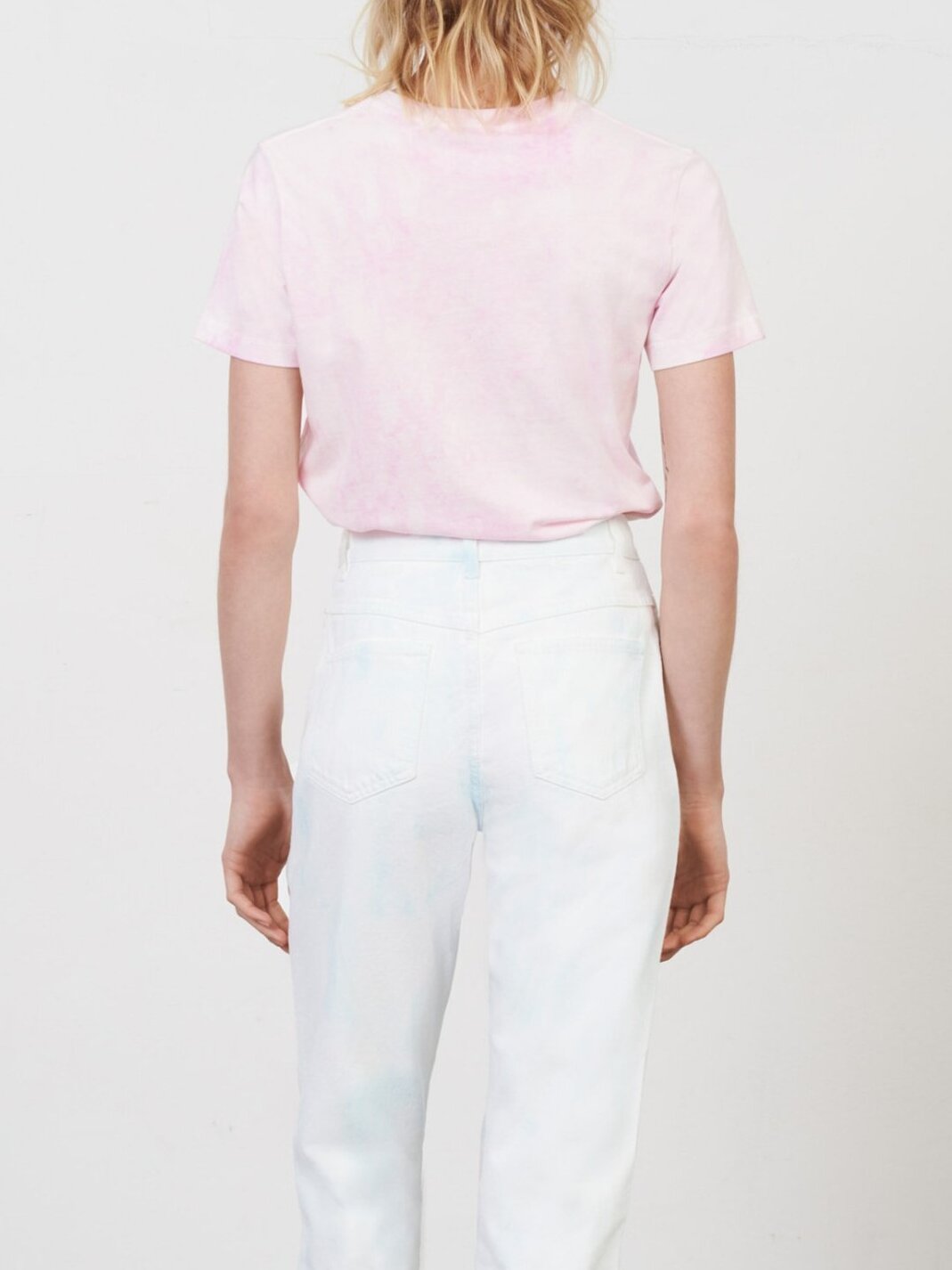 Tie-dye print T-shirt Maje second-hand photo 3