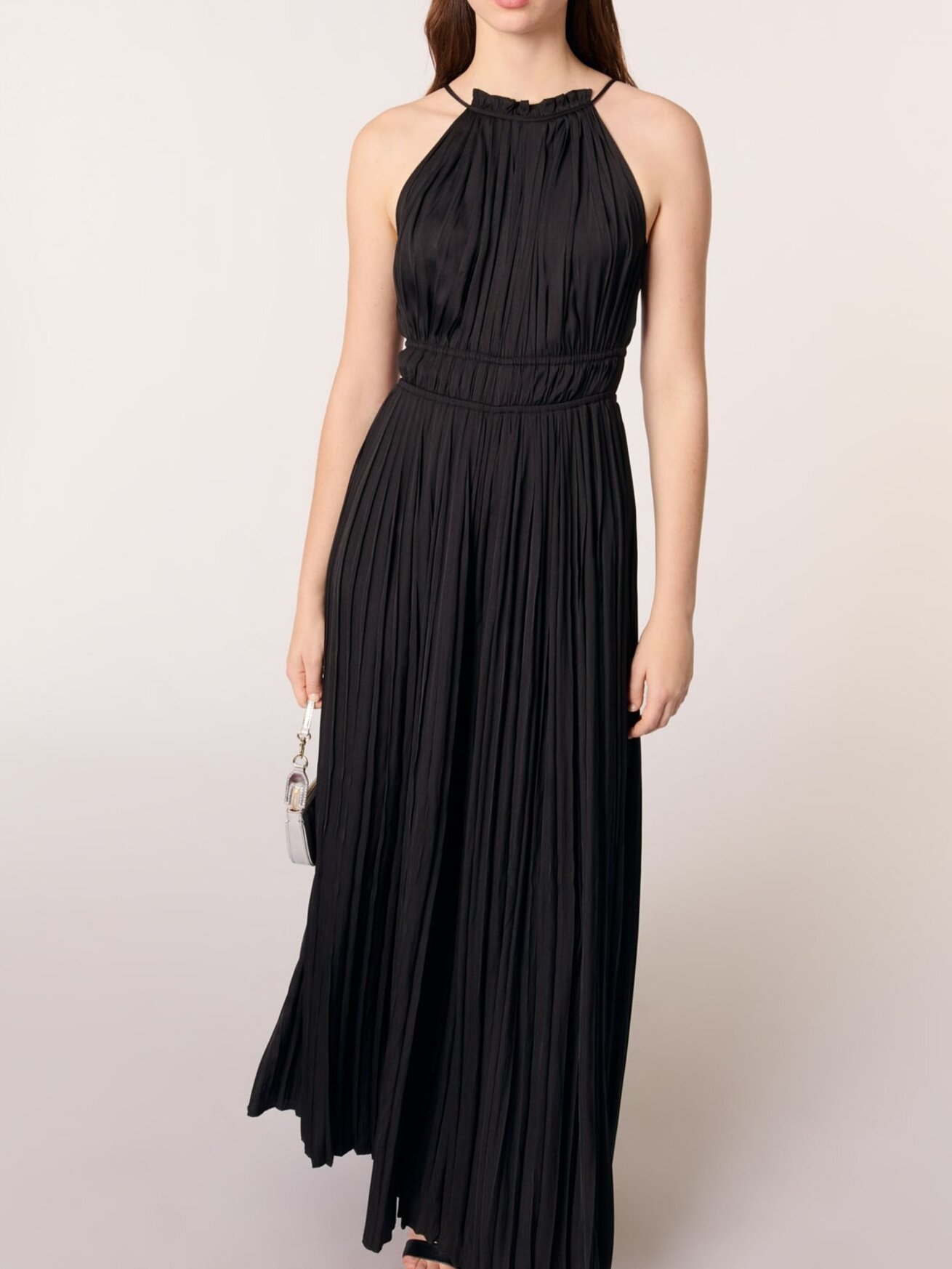 Pleated trouser suit Maje second-hand photo 5