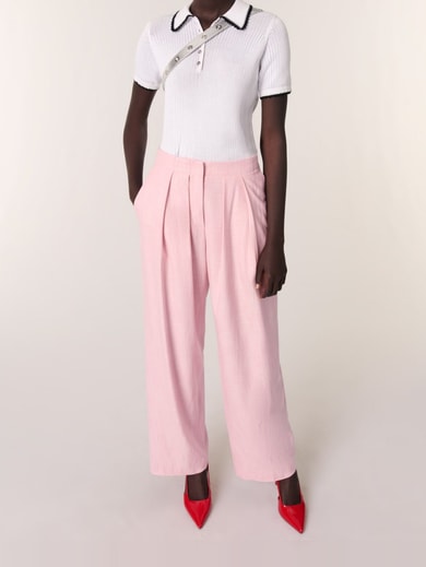 Pantalon de tailleur Maje seconde main photo 2