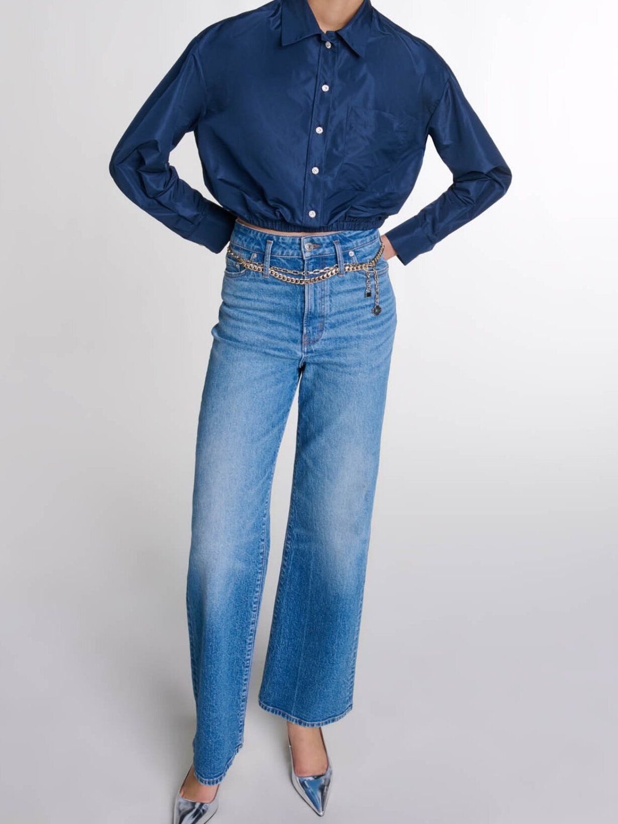 Chemise courte Maje seconde main photo 4