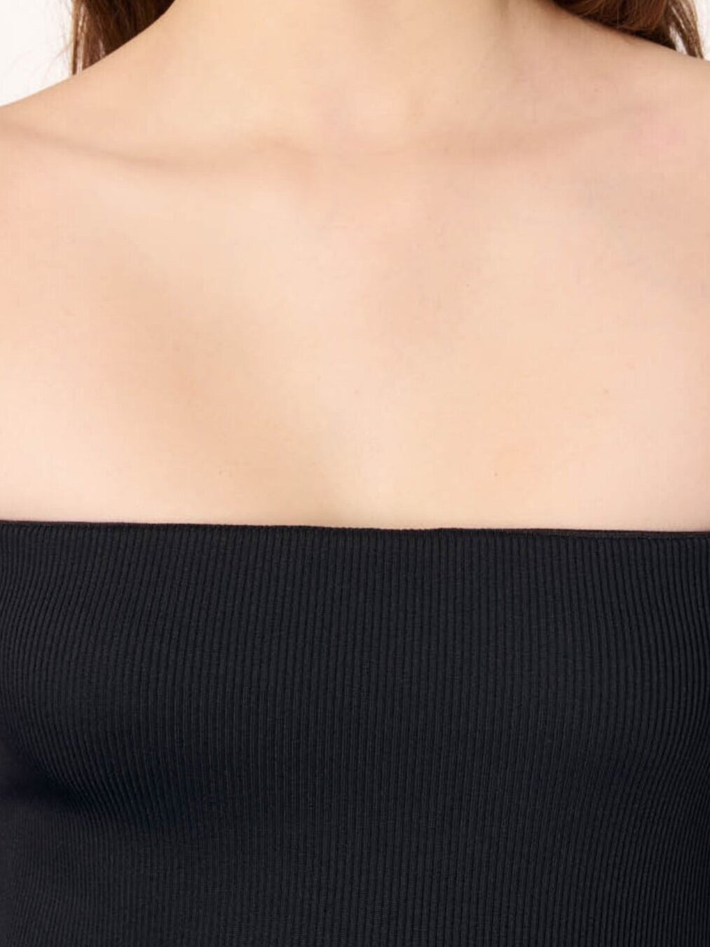 Vestido con corpiño de punto y tafetán Maje segunda mano photo 5