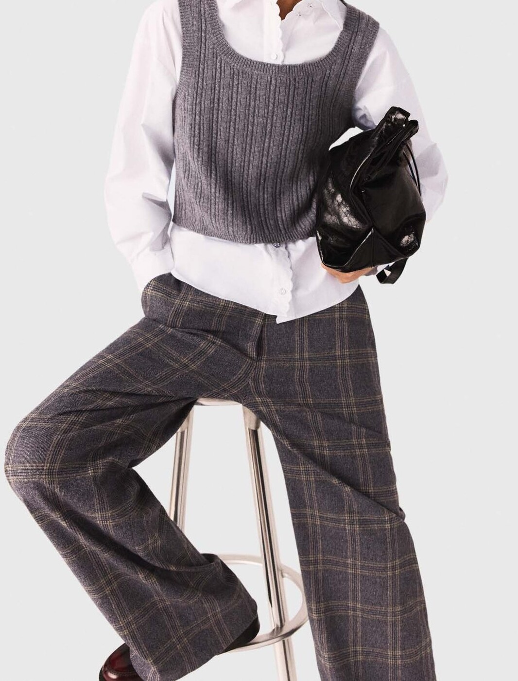 Top en maille et chemise amovible Maje seconde main photo 7