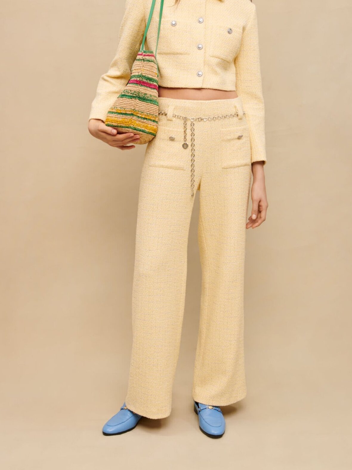 Photo produit Veste de tailleur courte en tweed numéro 1