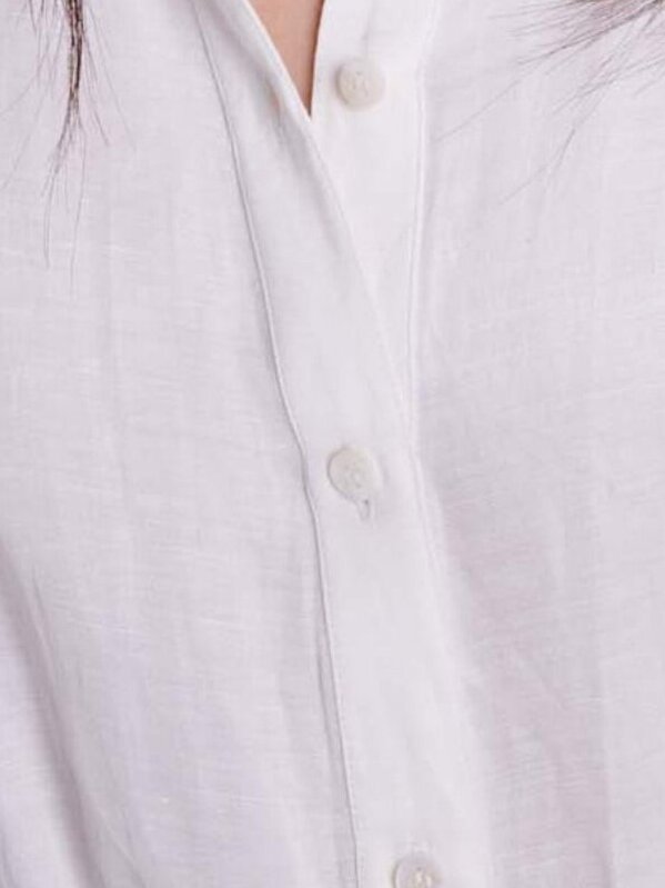 Robe longue en patchwork de coton Maje seconde main photo 5
