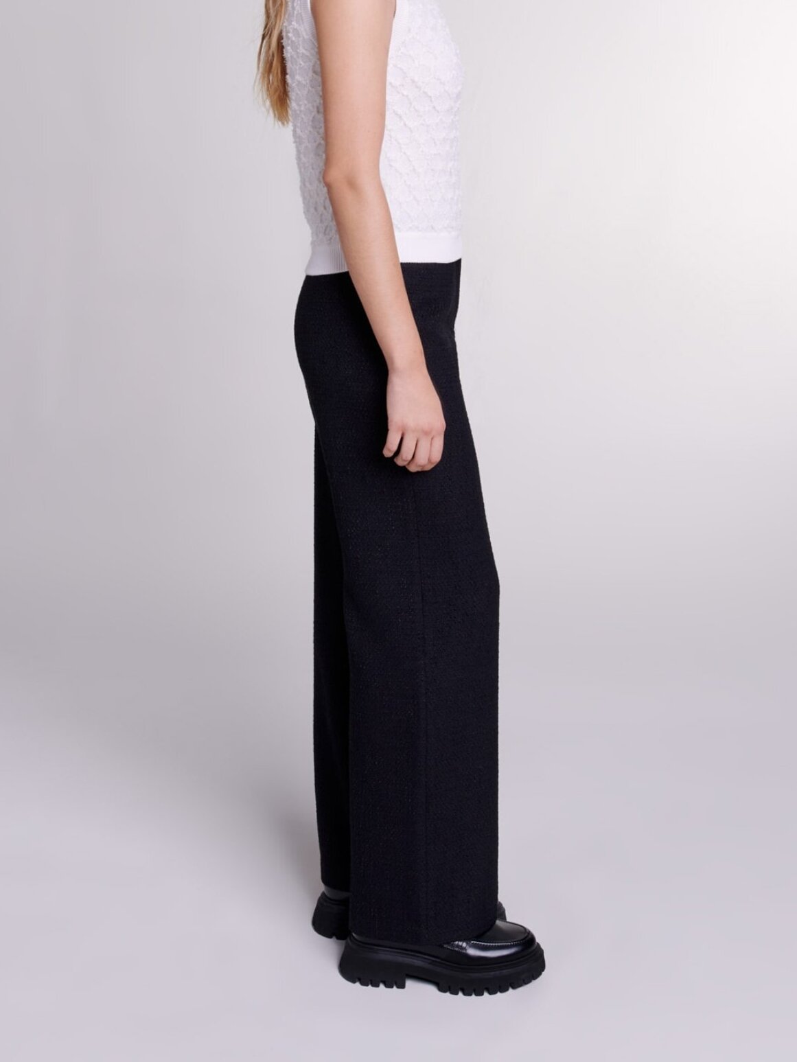 Sleeveless knit jumper Maje second-hand photo 3