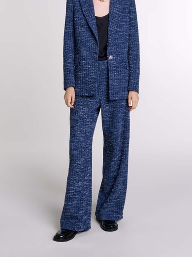 Veste en tweed Maje seconde main photo 2