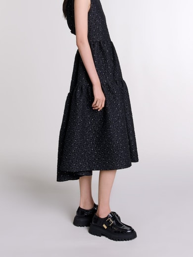 Robe longue strassée Maje seconde main photo 2