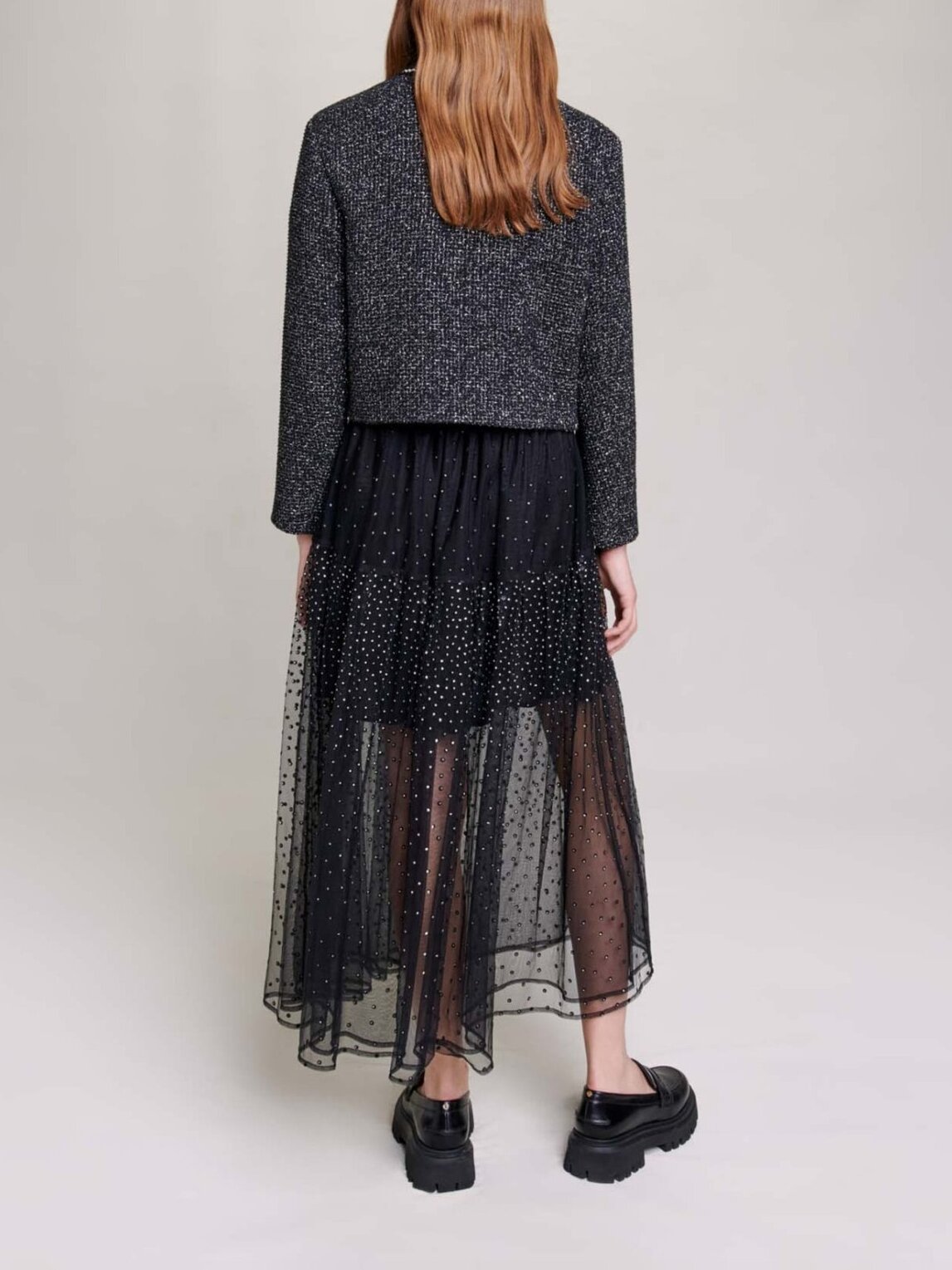 Short beaded jacket Maje second-hand photo 6