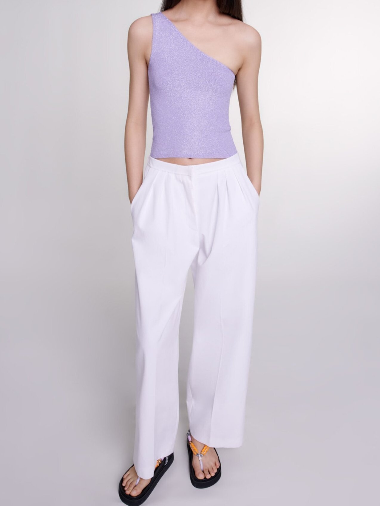 Pantalon large Maje seconde main photo 4