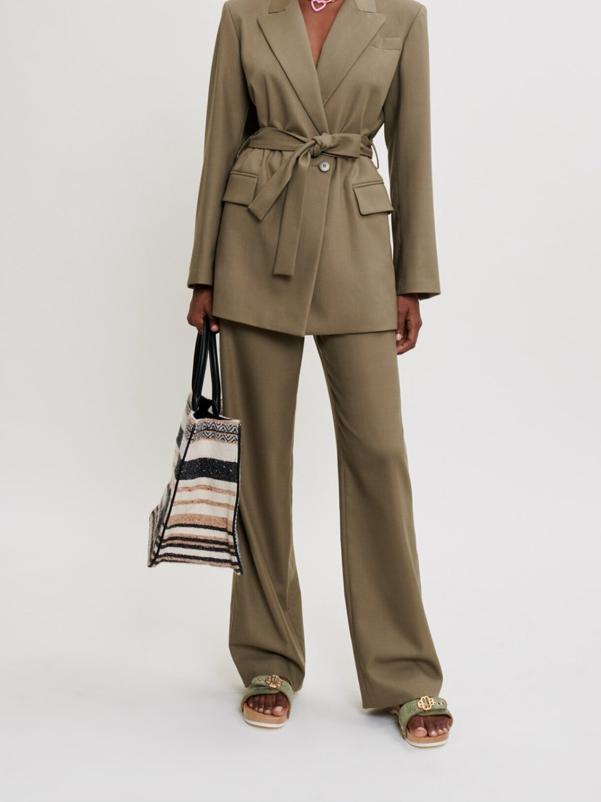 Veste tailleur oversize Maje seconde main photo 2