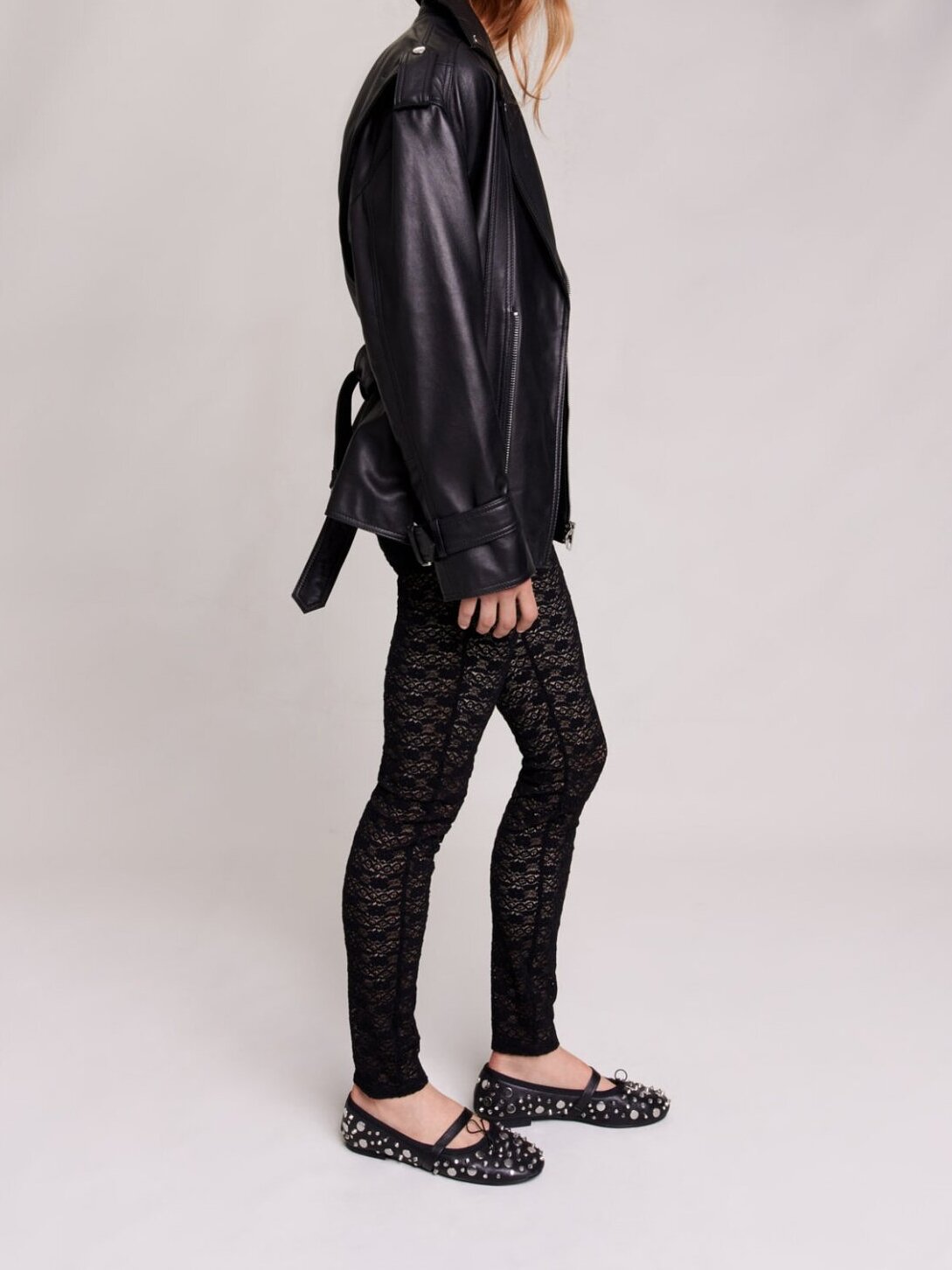 Leggings de encaje Maje segunda mano photo 2