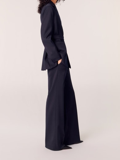 Veste tailleur avec dos plissé Maje seconde main photo 2