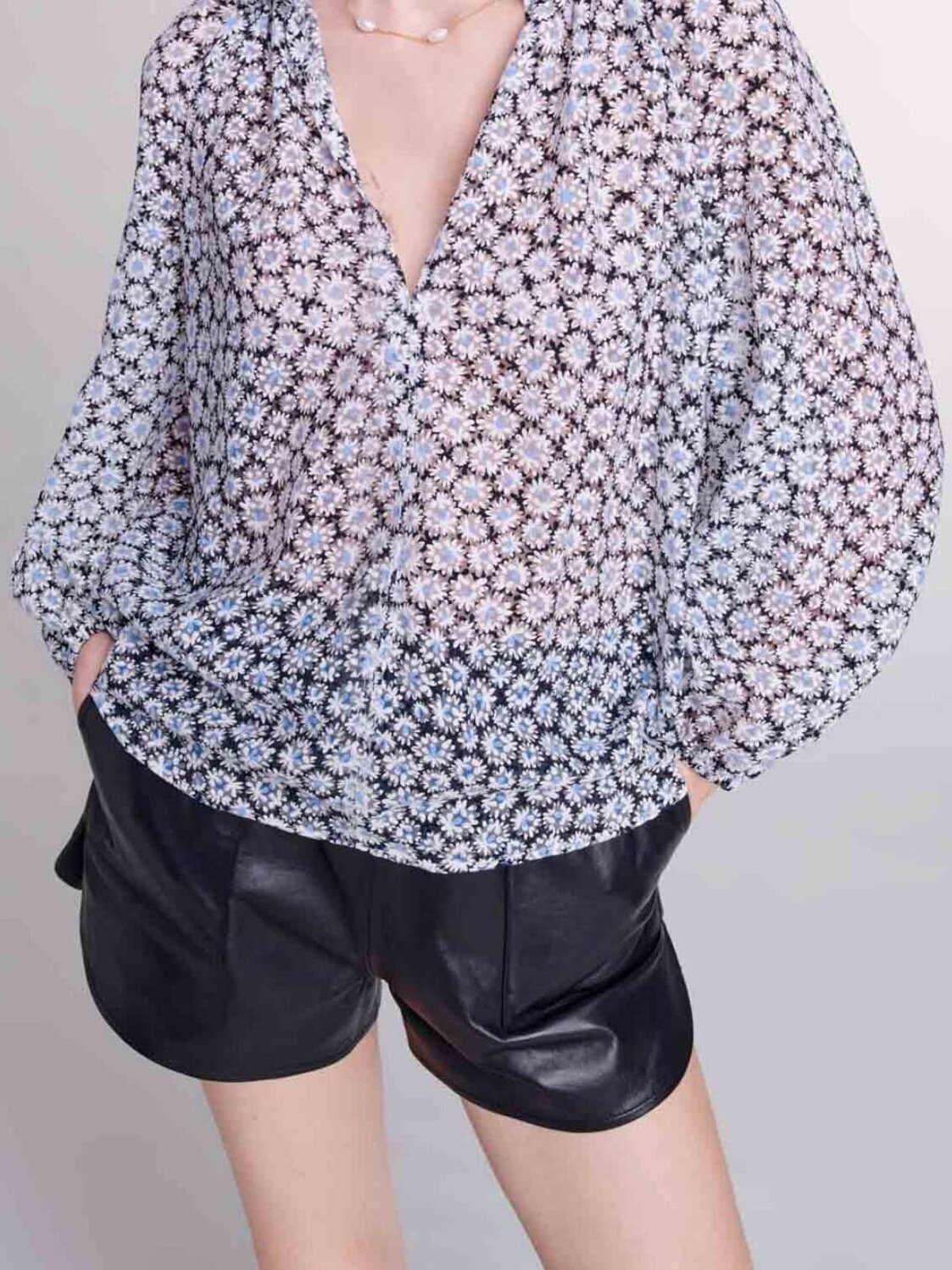 Floral blouse Maje second-hand photo 2