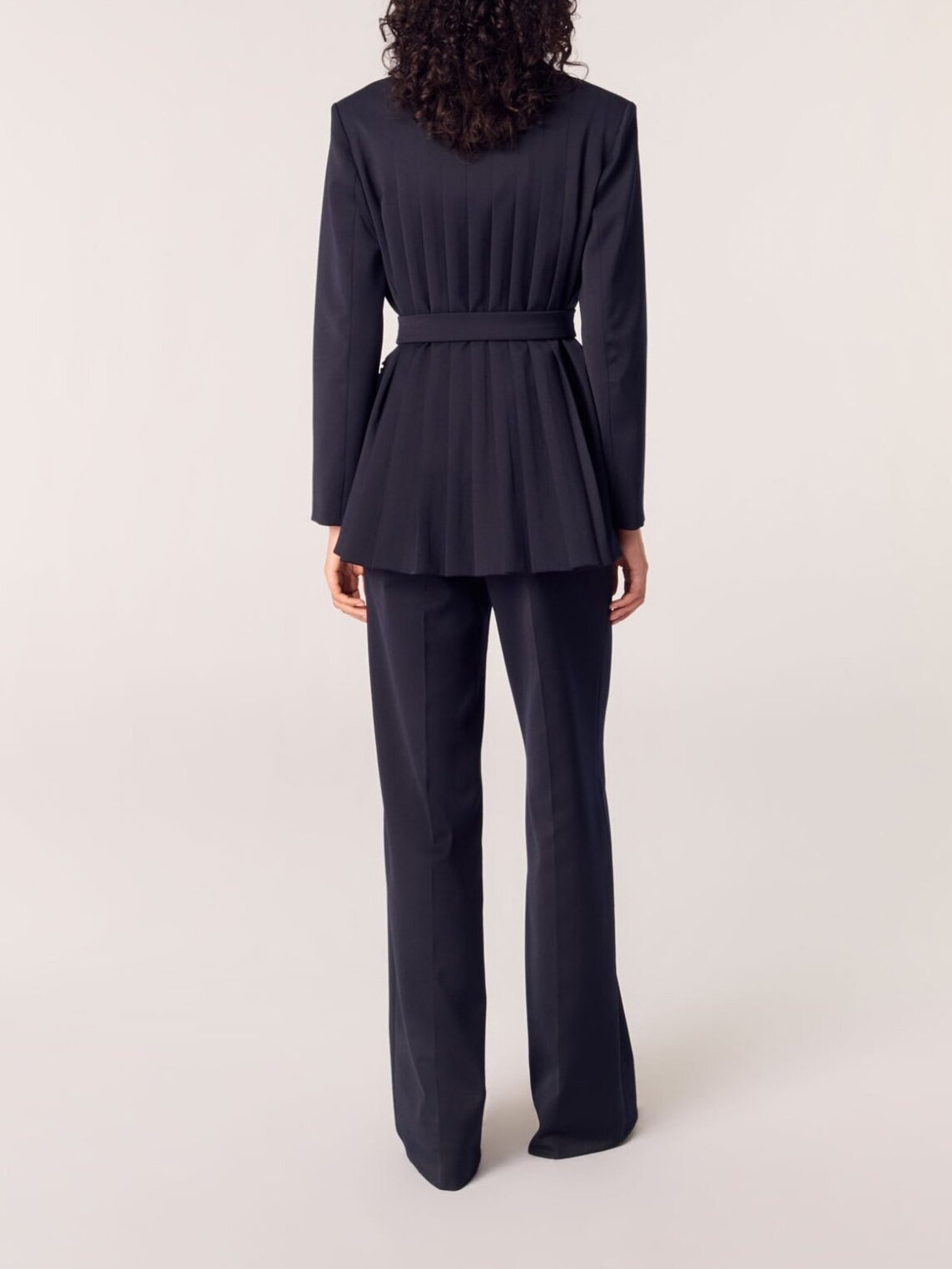 Veste tailleur avec dos plissé Maje seconde main photo 3