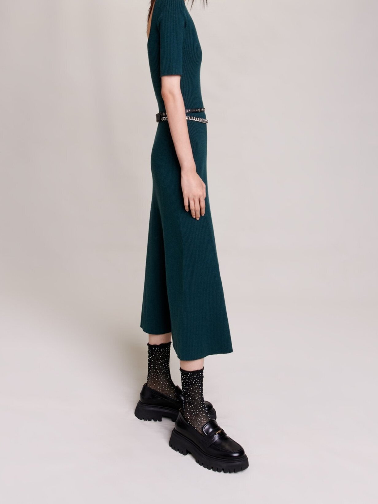 Knit maxi dress Maje second-hand photo 2