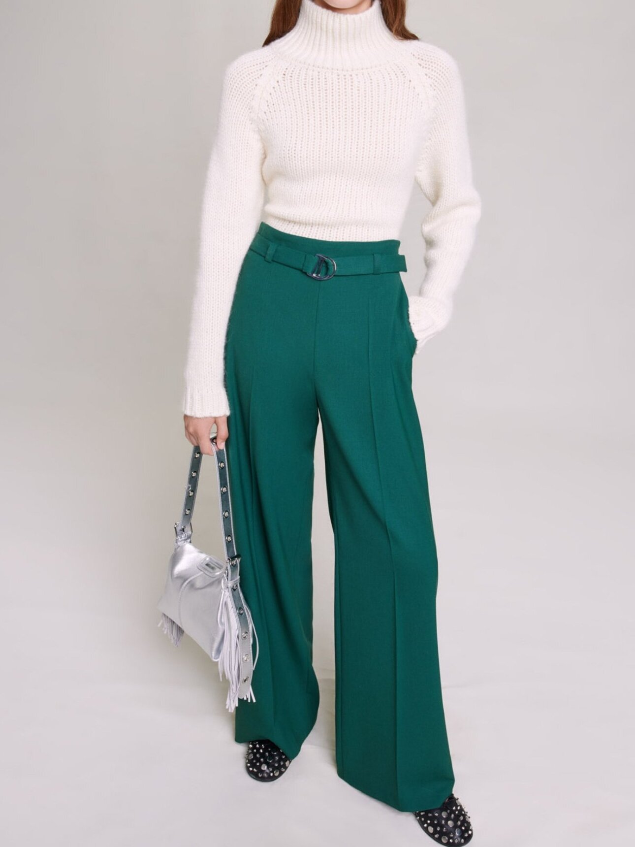 Pantalón de traje ancho Maje segunda mano photo 6