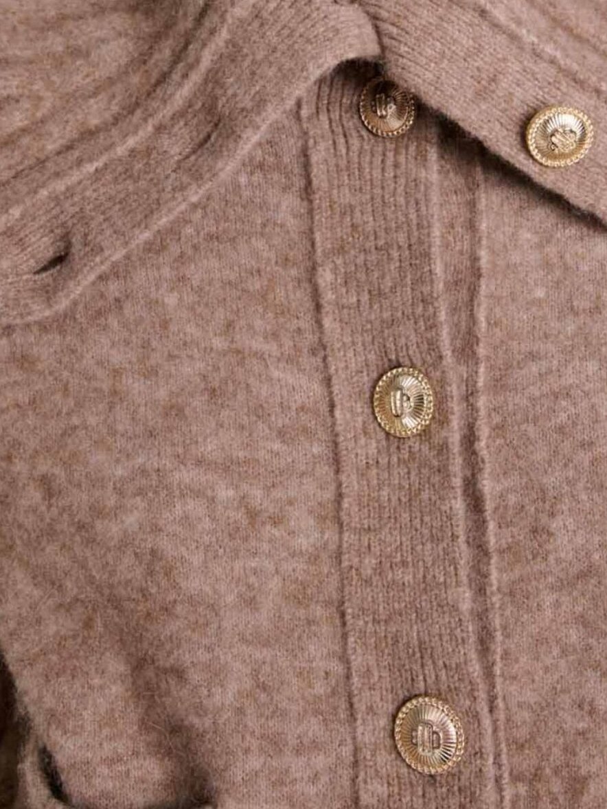 Wool-blend cardigan Maje second-hand photo 2