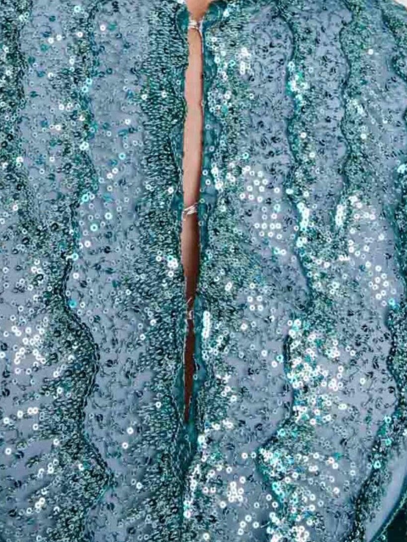 Robe longue à sequins Maje seconde main photo 3