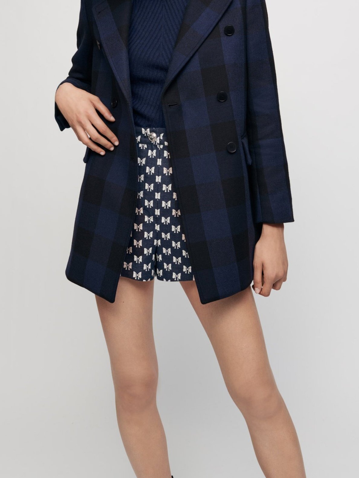 Product photo Checked jacket-style coat number 1