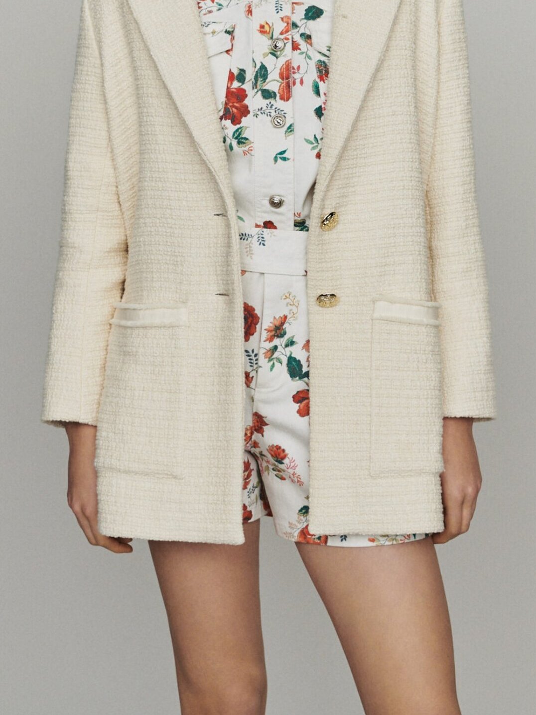 Photo produit Manteau façon tweed numéro 1