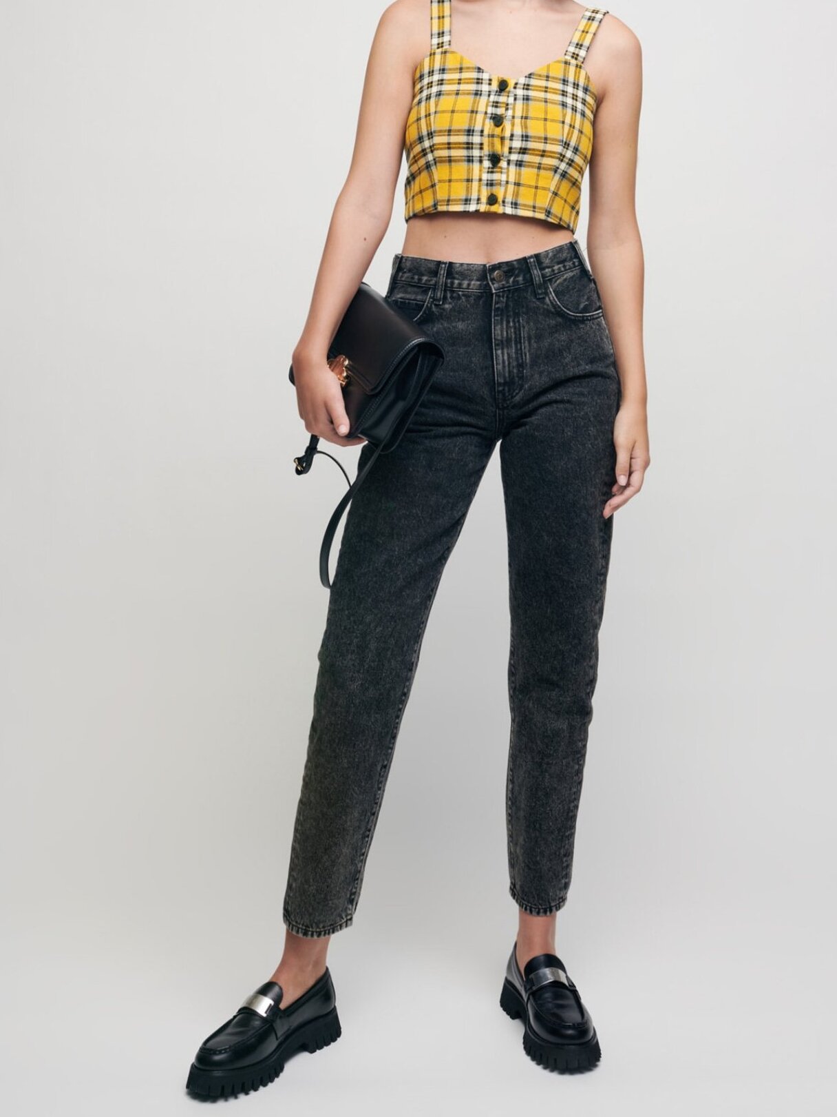 Foto del producto Top de cuadros tartán número 1