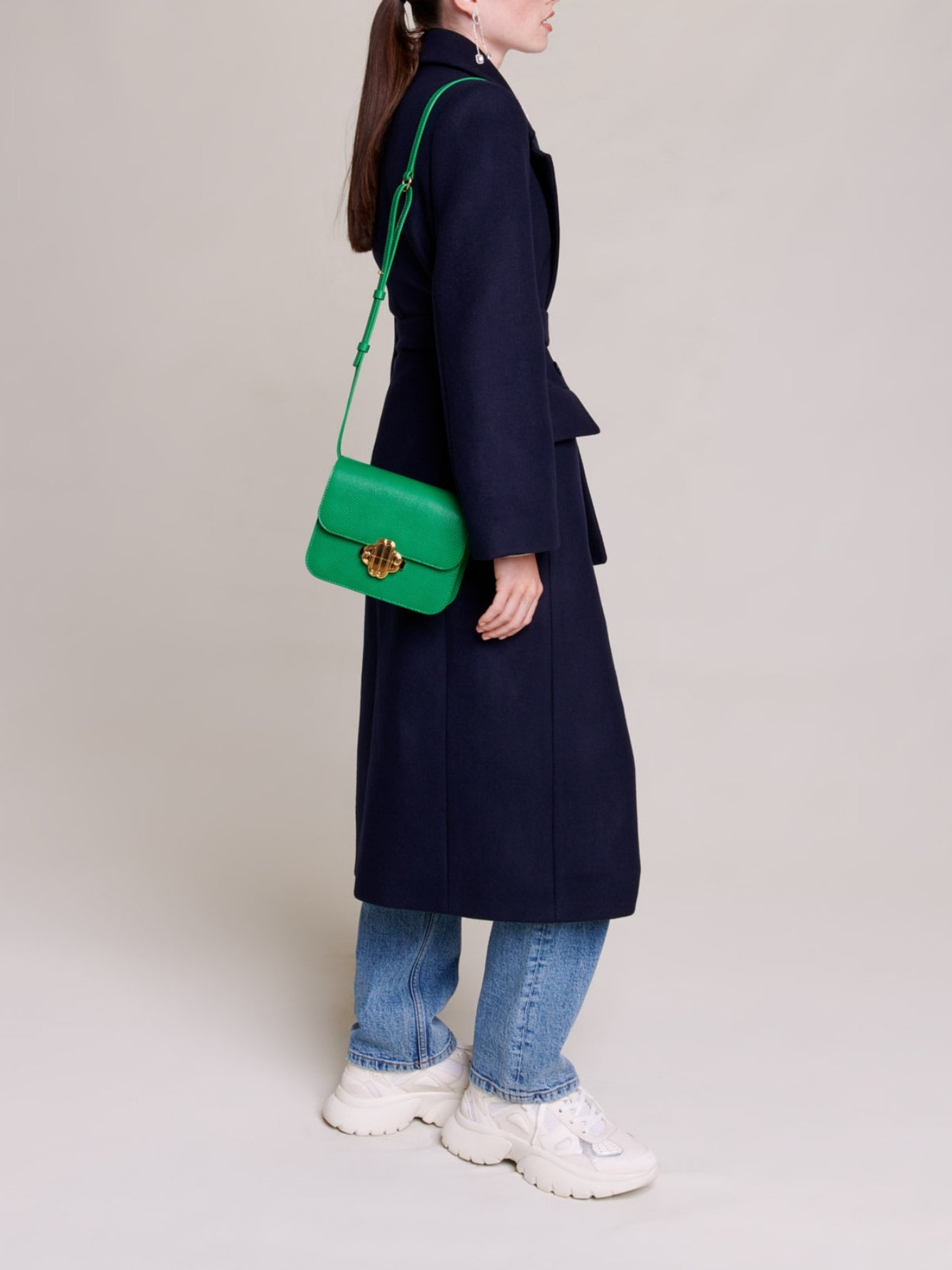 Long coat Maje second-hand photo 4