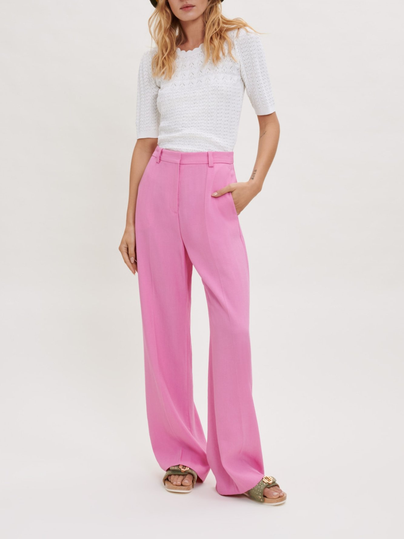 Photo produit Pantalon tailleur fluide numéro 0