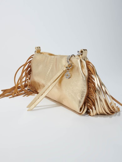 Pochette Miss M pouch en cuir Maje seconde main photo 2