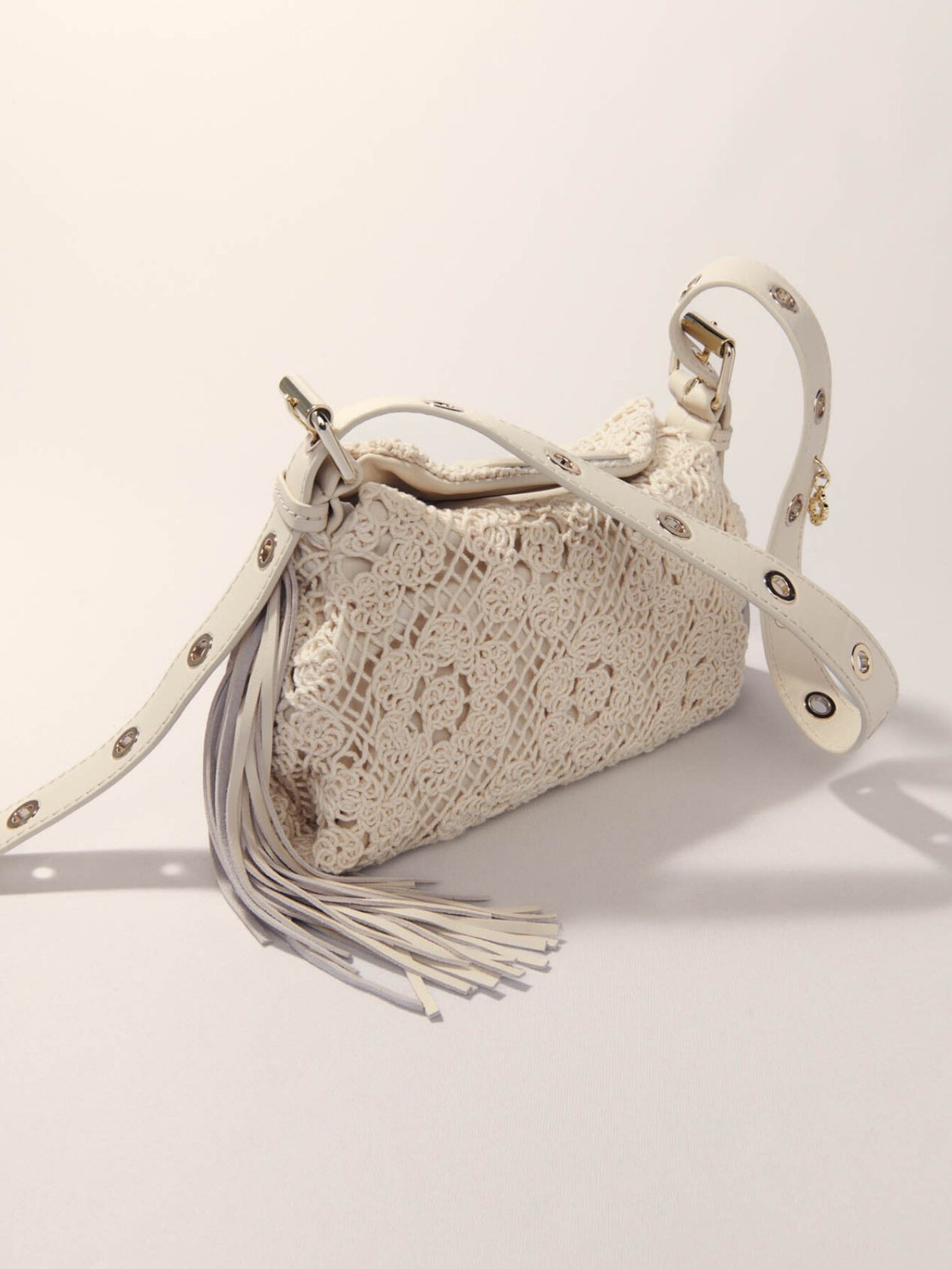 Sac Miss M mini en crochet Maje seconde main photo 4