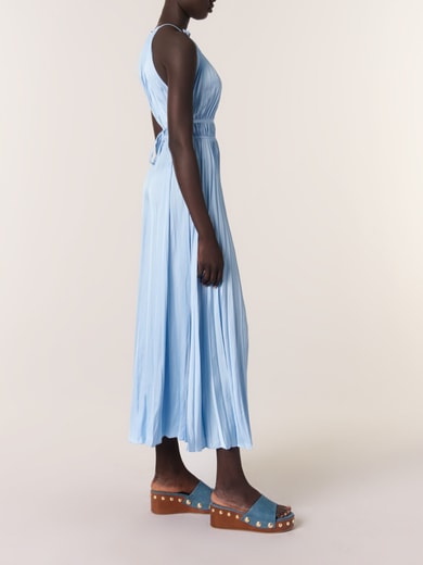 Robe longue plissée Maje seconde main photo 2