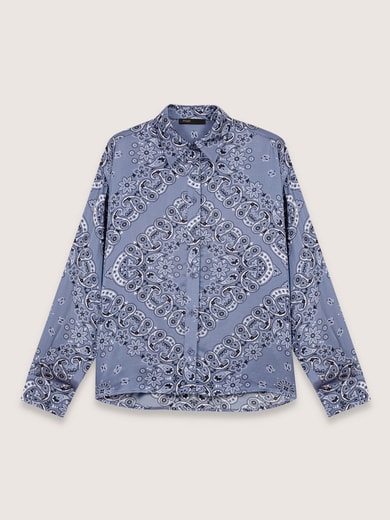 Camisa fluida estampada Maje segunda mano photo 1