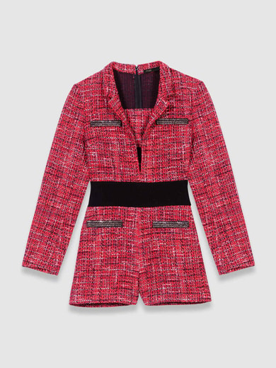 Combishort en tweed Maje seconde main photo 1