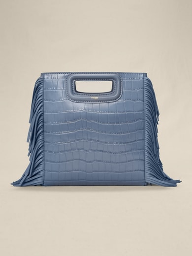 Bolso M de piel efecto cocodrilo Maje segunda mano photo 1