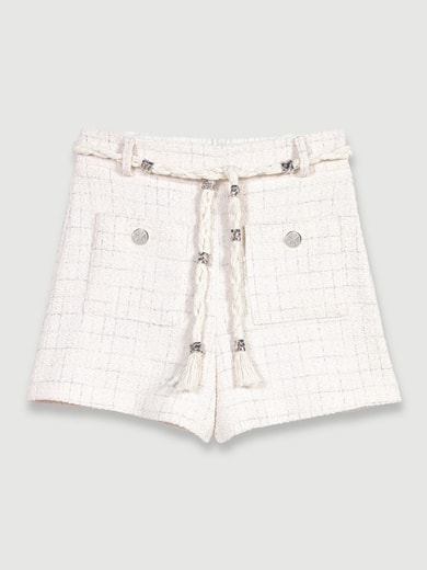 Short en tweed Maje seconde main photo 1