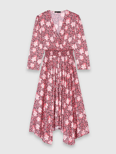 Robe longue à fleurs Maje seconde main photo 1