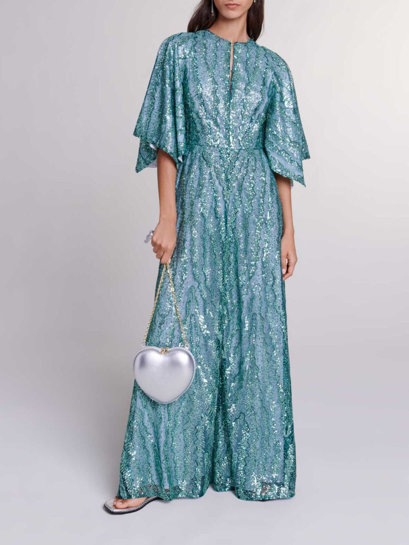 Foto del producto Vestido largo con lentejuelas número 1