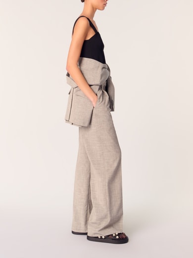 Pantalon de tailleur droit Maje seconde main photo 2