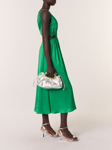 Robe longue satinée Maje seconde main photo 2