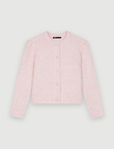 Cardigan en maille fantaisie Maje seconde main photo 1