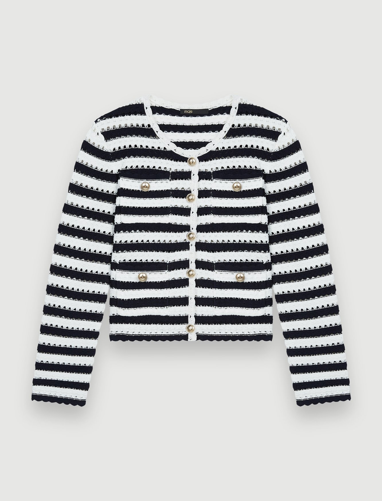 Navy / Ecru