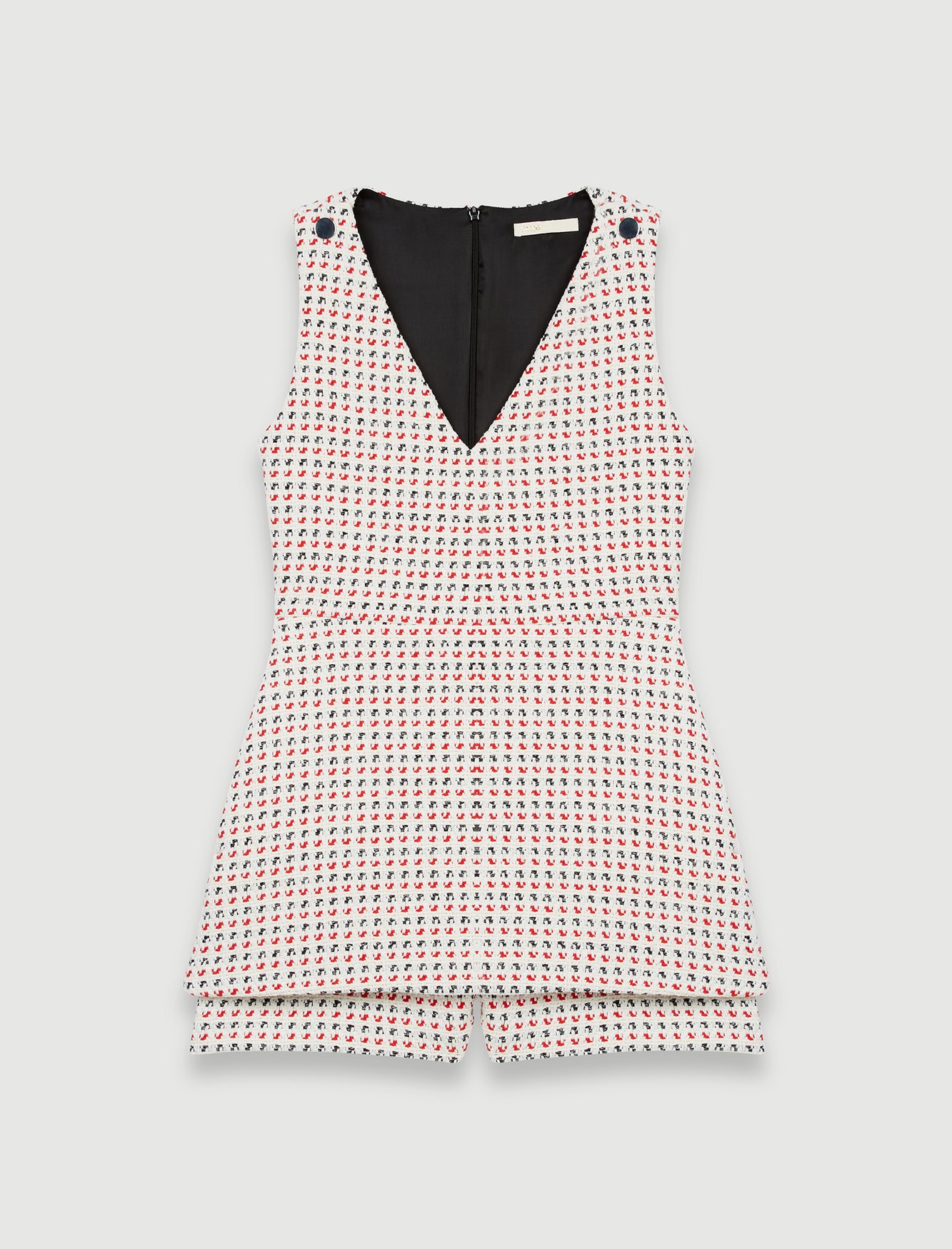 Ecru/ Red/ Navy
