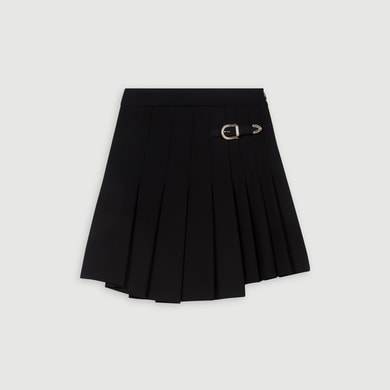 Jupe plissée façon kilt avec boucle Maje seconde main photo 1