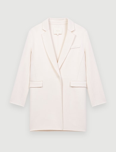 Manteau double-face mi-long Maje seconde main photo 1