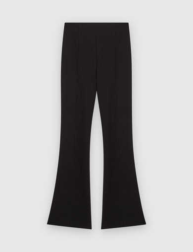 Flared stretch leggings Maje second-hand photo 1