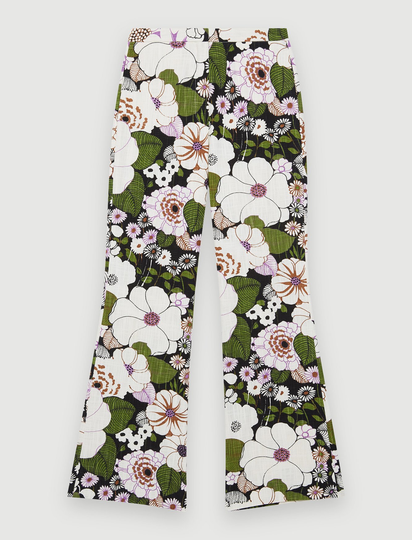 Flower 70'S Black